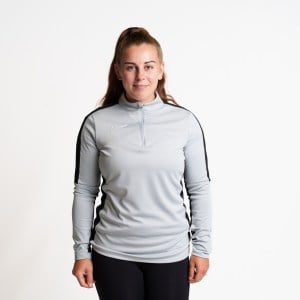 Nike Womens Dri-Fit Academy 23 Drill Top (W) Wolf Grey-Black-White